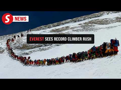 Mount Everest hits record single-day summit numbers from Nepal side thumbnail