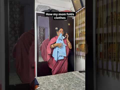 How my mom folds my clothes vs Me 😎 thumbnail