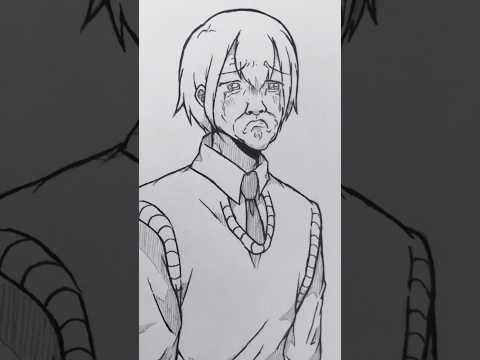 急にめっちゃ悪口言われる奴  #創作 #illustration #イラスト #アナログ絵 #short #shorts thumbnail