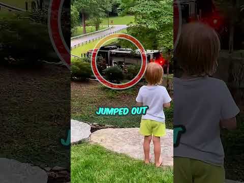 The Firefighter Made the Little Boy's Day ❤️ thumbnail