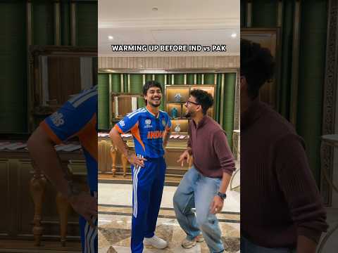 Warming Up Before Ind vs Pak #indiancricket #t20worldcup #indianteam thumbnail