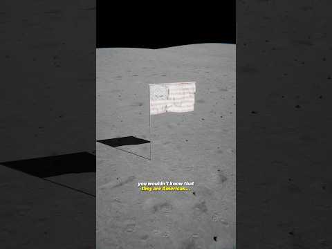 The Flags On The Moon Are Now White! thumbnail