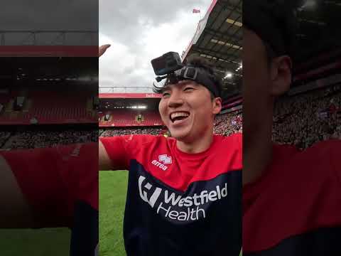 POV: Assist in a Charity Football Match! ⚽️ #Shorts thumbnail