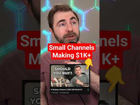 How Small Channels Make $1K+ Monthly?? thumbnail
