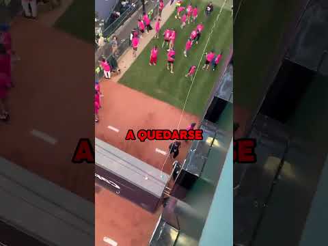 el INGENIO para ATRAPAR una BOLA ⚾?#shorts #baseball #homerun #win #deporte thumbnail