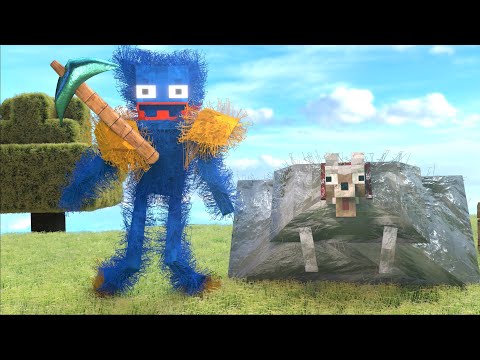 Huggy Wuggy plays Minecraft 2 #Shorts thumbnail