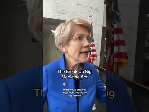 Dr. Glaucomflecken Meets Senator Elizabeth Warren! | The Break Up Big Medicine Act thumbnail