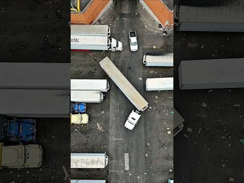 Unbelievable This Driver Parked A Giant Truck In A Tiny Gap.. ? thumbnail