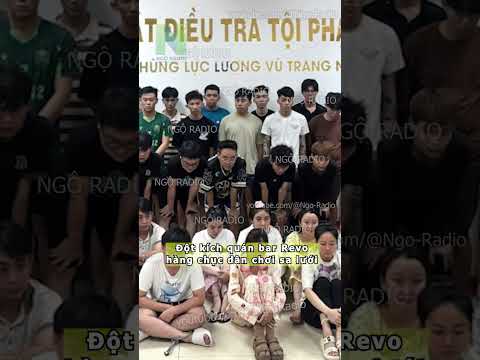 Đột kích quán bar Revo hàng chục dân chơi sa lưới thumbnail