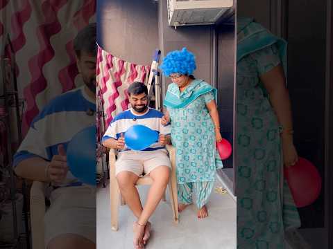 Gaurav ki family nai saare balloon fod diye #gauravaroravlogs #youtubeshorts #shorts thumbnail
