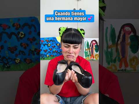Los trucos de la hermana mayor 🤭🩷  #shorts #humor #tiktokvideo #comedia #funny #fyp thumbnail