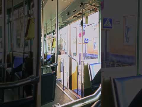 Lviv Trams - doors closing thumbnail