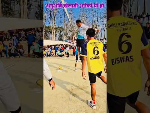 खत्रानाख खेलाडीहरू यस्तो हुन्छ । #viralvideo #vollyball #subscribe thumbnail