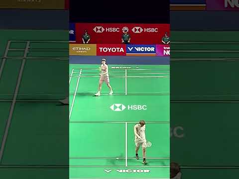 Lightning-fast reflexes #shorts #badminton #BWF thumbnail