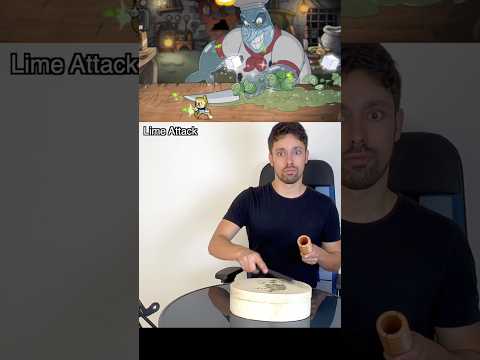 Chef Saltbaker Boss Fight sounds in real life! #cuphead thumbnail