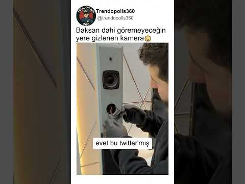 Şeytanın bile aklına gelmeyecek bir yöntemle gizli kamera saklamışlar..🤔 thumbnail