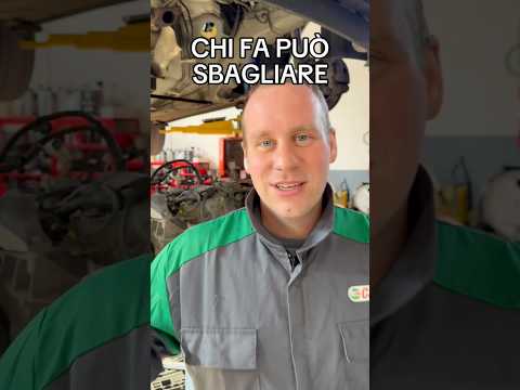 Solo chi fa può sbagliare! #automobile #auto #meccanico #officina thumbnail