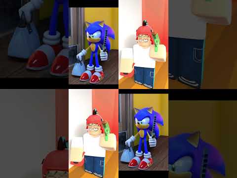 Sonic Who's Your Best? 💙 💛 #sonic #funnyshorts thumbnail
