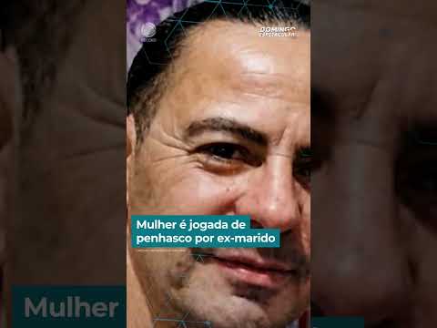 Mulher é jogada de penhasco por ex-marido | #DomingoEspetacular #shorts thumbnail