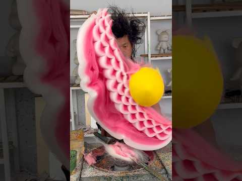 The cotton candy art came to life thumbnail