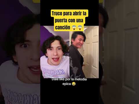 Truco para abrir la puerta con una canción ?? - Hey Crispin #humor thumbnail