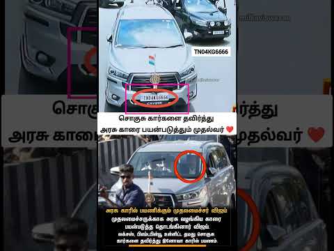 TN04KG6666 நெம்பர் பிளேட் who❓ | Tamil Nadu CM Joseph Vijay’s Car Collection thumbnail