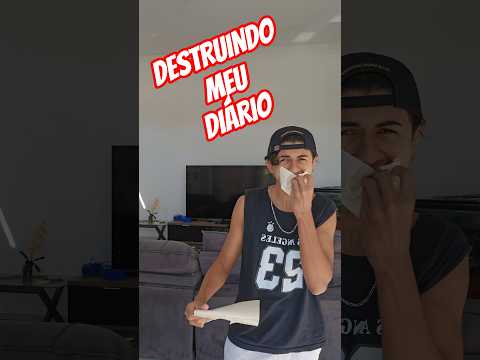 VOLTEI A DESTRUIR O MEU DIÁRIO!!!#shorts thumbnail