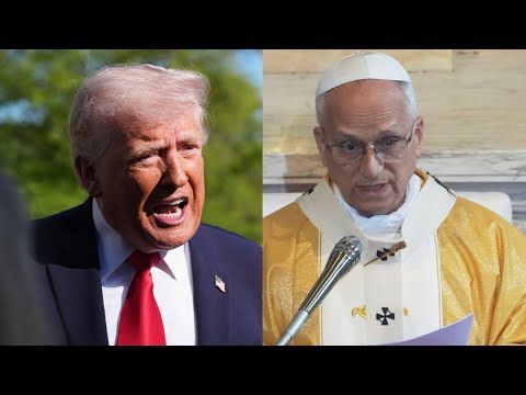 Trump’s savage swipe at Pope Leo following Pontiff’s meeting with ‘useless’ Chicago Mayor thumbnail