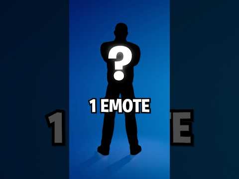 Only 1 Fortnite Emote Does This! thumbnail