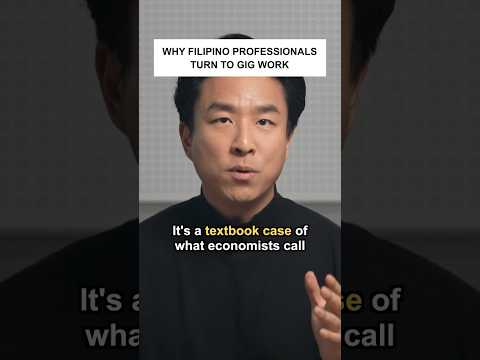 Why Filipino Professionals Turn to Gig Work #shorts thumbnail