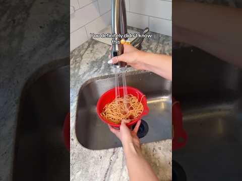 She is WASHING SPAGHETTI? thumbnail
