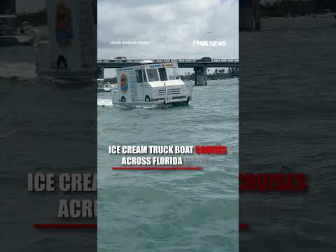 SEE IT: Florida boat is giving brand new meaning to an ‘ice cream float' thumbnail