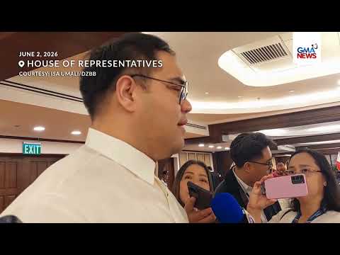 House Deputy Speaker Paolo Ortega, 'sad' sa nangyayari sa Senado | GMA News thumbnail