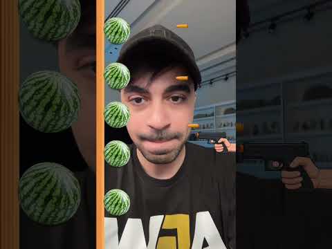 خمس طلقات و خمس بطيخات 😂👌🏻 thumbnail