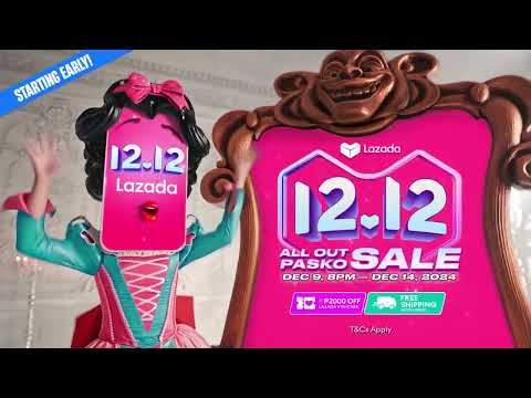 Lazada 12.12 starts Dec 9, 8PM! thumbnail