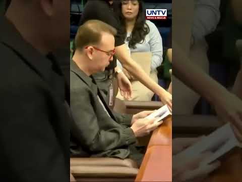 Sen. Alan Cayetano at Senate Blue Ribbon Committee hearing thumbnail