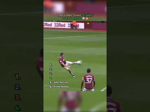Top Volley Goals Straight Out of Anime ⚽? thumbnail