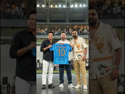 Haters will say its Photoshopped😒 #shorts #messi #sachintendulkar #ekaki #ashishchanchlani thumbnail