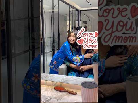 Giving princess treatment to my mama #aayataarif #mothersday #special #maa #love #bestmom #momsday thumbnail