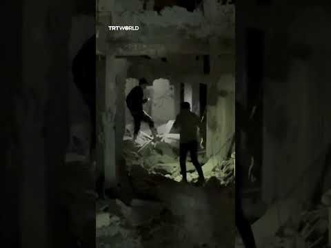 Israeli air strike hits refugee camp in Gaza City thumbnail