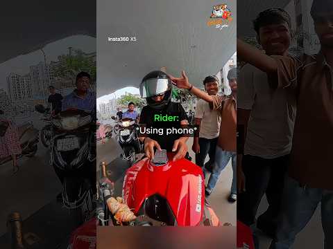 Biker Stays Calm in the Worst Place Possible... thumbnail