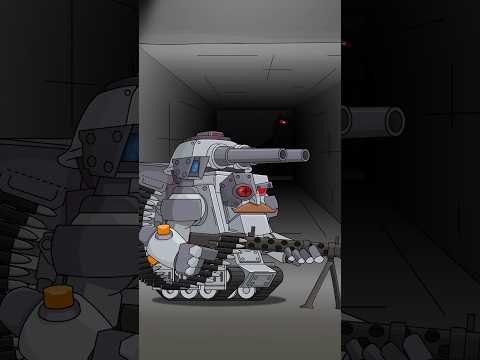 RATTE Horror Tank 💀💀💀 #shorts #homeanimations #funny #мультик #tank #Horror thumbnail