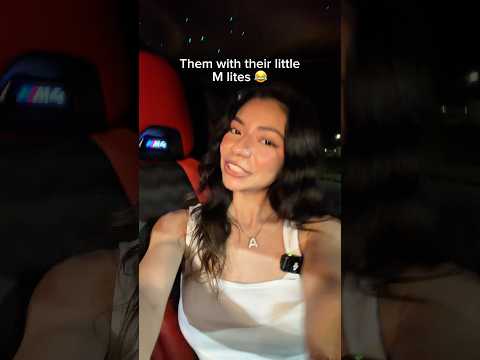 Their little M lites #bmwm4 #cargirl #bmwlife #bmw #cartok #automobile #shorts thumbnail
