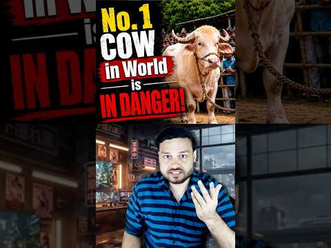 No.1 Cow in World is IN DANGER! Indian Citizens Getting EMOTIONAL After Seeing This #shorts thumbnail