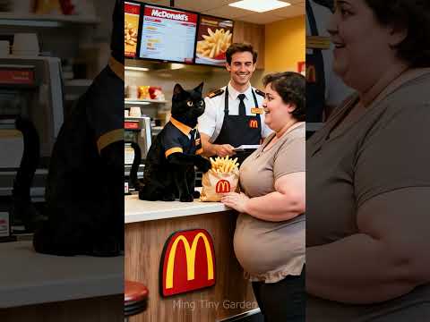 Customer vs. Black Cat Employee  #funny thumbnail