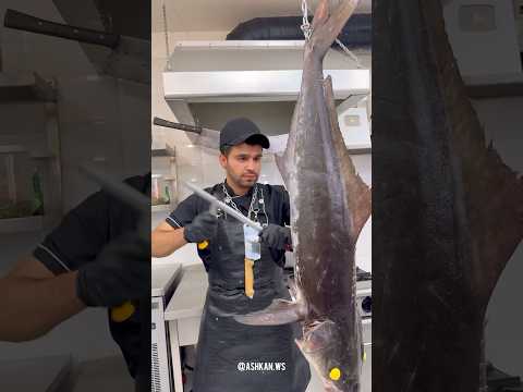Cobia fish with rice recipe🐟🐬🍚🔥#shorts #food #fish #seafood  #cooking thumbnail