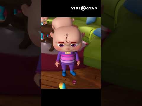Five Little Babies Playing With Toys - 5 |#Nursery Rhymes #shorts #childrensongs #animation #cartoon thumbnail