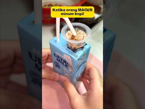 CARA BIKIN KOPI SUSU UNTUK ORANG MAGERAN !!! 🤫 thumbnail