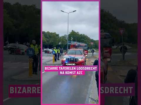 De asielzoekers zijn gearriveerd in Loosdrecht en de inwoners tonen hun woede. #azc #pownews thumbnail