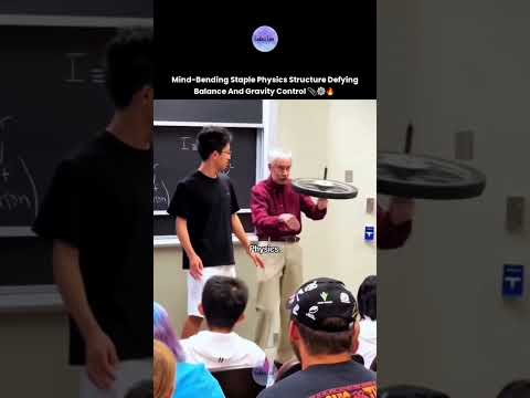 Mind-Bending Staple Physics Structure Defying Balance And Gravity Control 😍 thumbnail